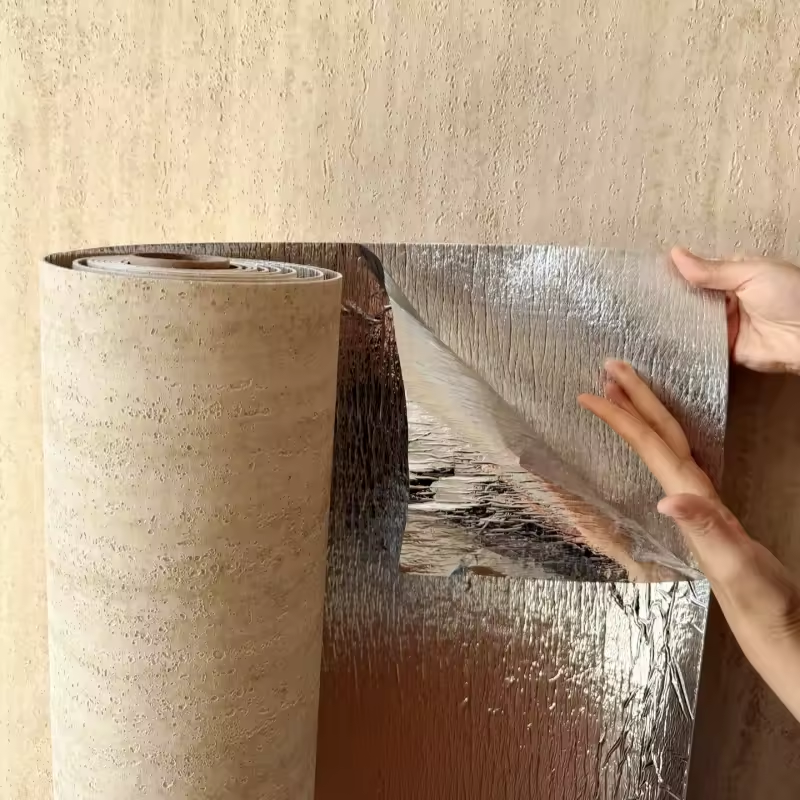 Wall Panel 3D Texture - 60cm Imitate Roman Slate Flexible Self-Adhesive