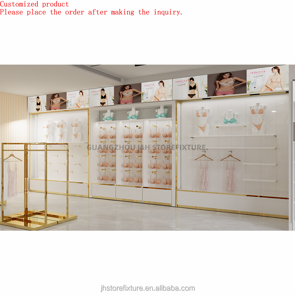 Interior Design Retail - Lingerie Store Interior Design Display Shelf