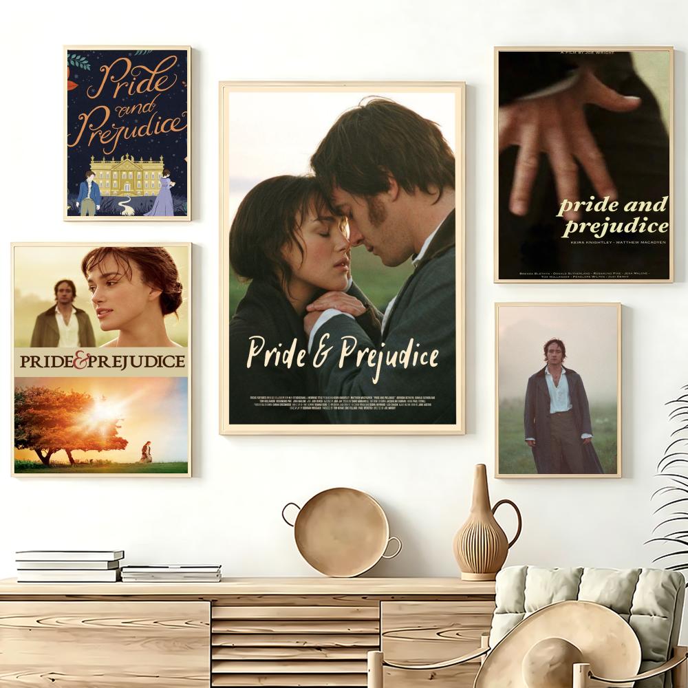 Interior Design Poster - Literary P-Pride & PrejudiceS Poster Stylish
