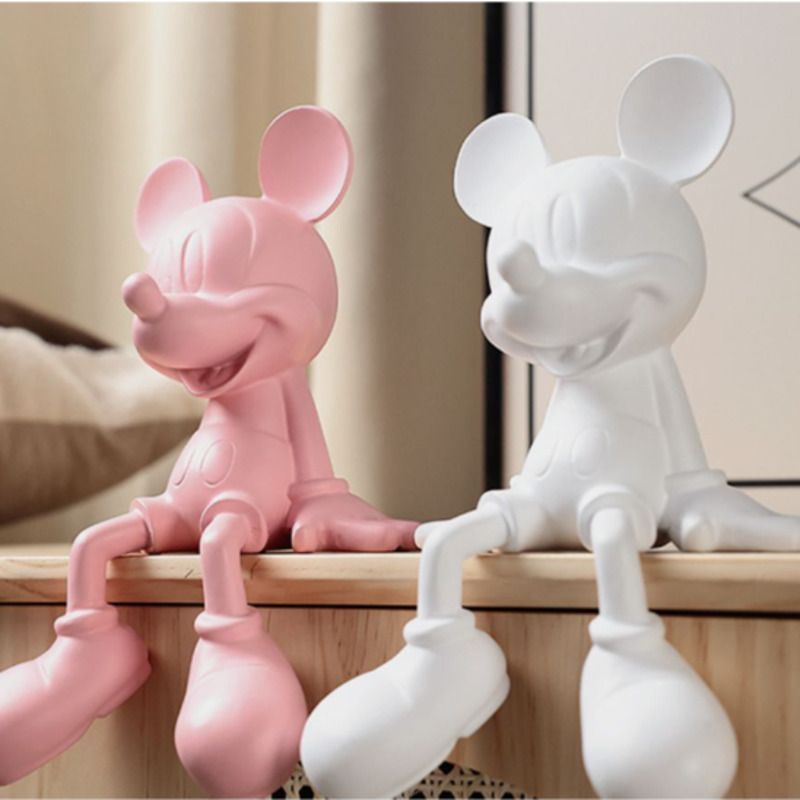 Cartoon Mickey Mouse Statue Re - Interior Design Home Decor บทวิจารณ์และราคา