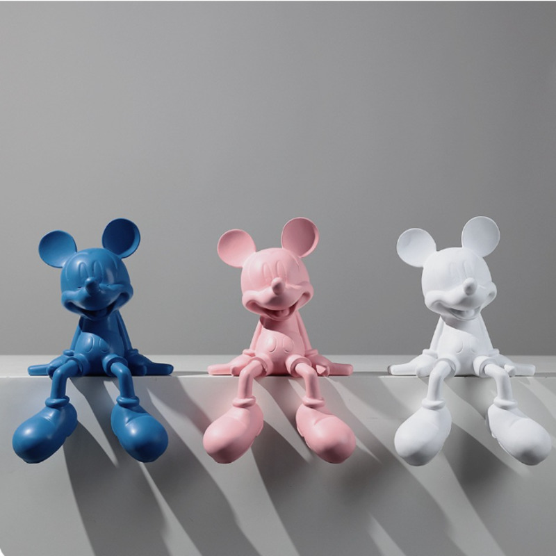 Cartoon Mickey Mouse Statue Re - Interior Design Home Decor บทวิจารณ์และราคา