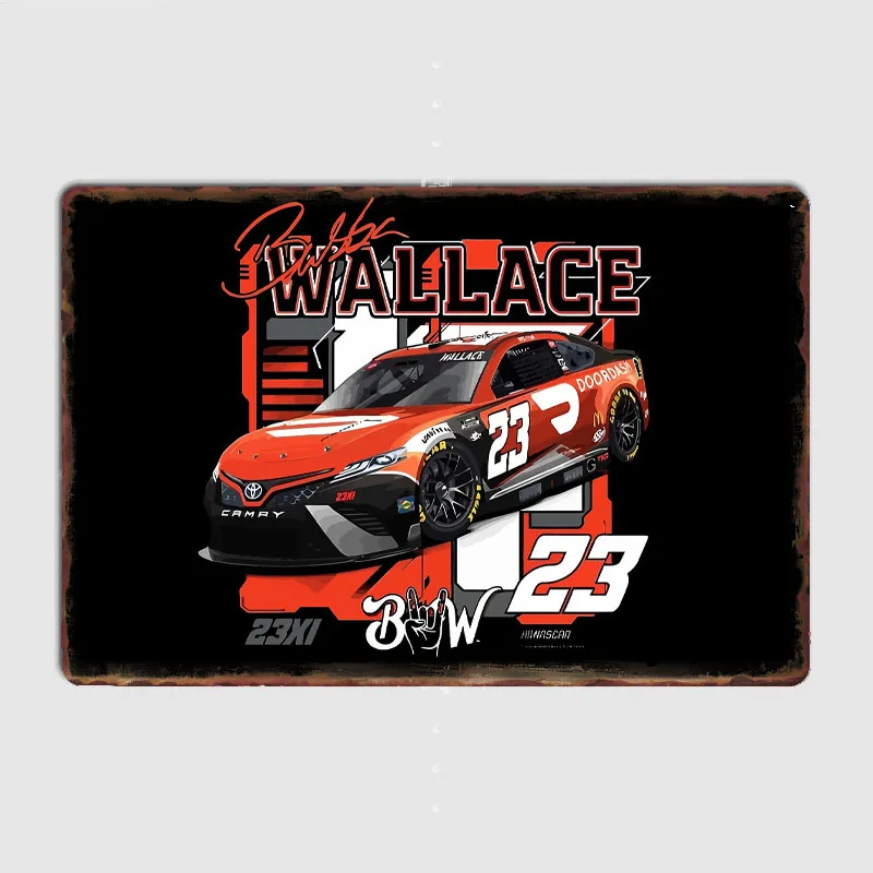 bubba wallace 23 Nascar Racing - Interior Design Poster บทวิจารณ์และราคา