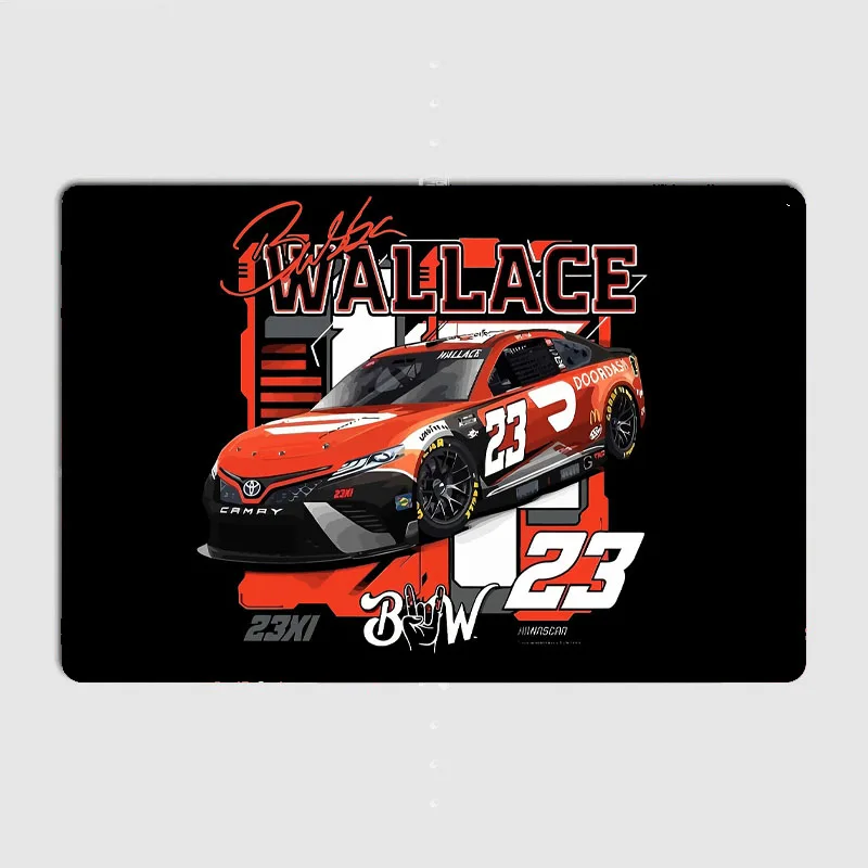 bubba wallace 23 Nascar Racing - Interior Design Poster บทวิจารณ์และราคา