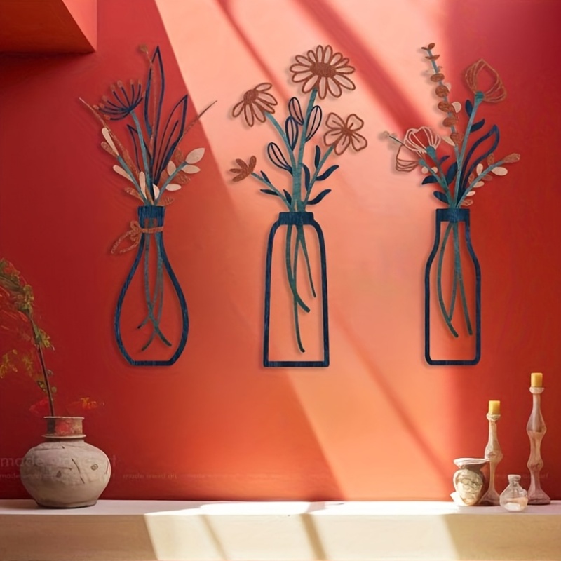 3 Large Floral Wall Art Sculpt - Interior Design Modern บทวิจารณ์และราคา