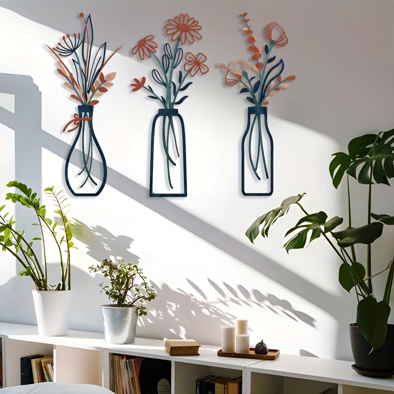 3 Large Floral Wall Art Sculpt - Interior Design Modern บทวิจารณ์และราคา