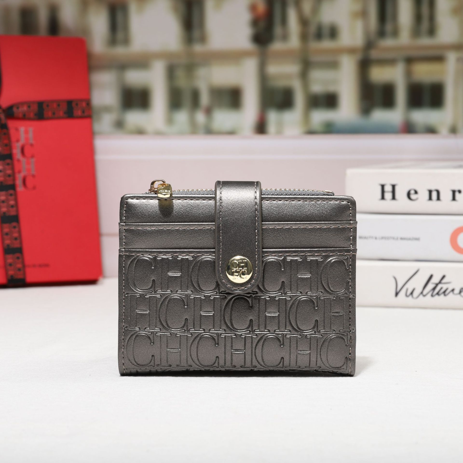 Women's CH Wallet Compact Coin - Interior Design Instagram บทวิจารณ์และราคา
