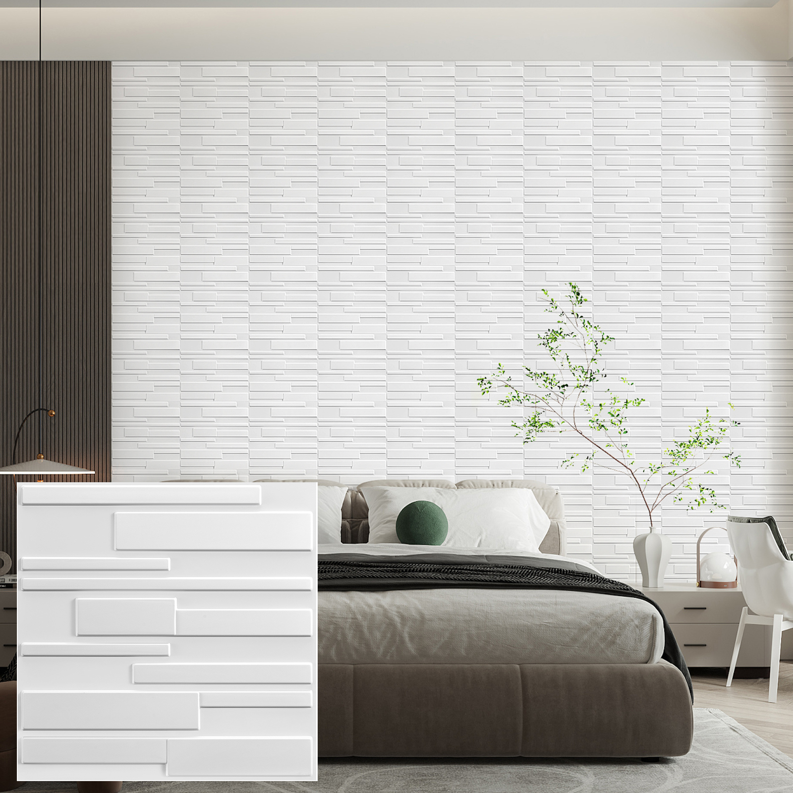 KUUJOJO 3D textured wall panel - Wall Panel 3D Texture บทวิจารณ์และราคา