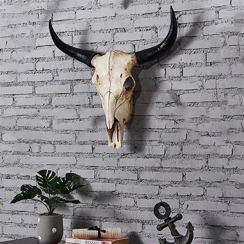 Artificial Cow Skull Sheep Sku - Interior Design Home Decor บทวิจารณ์และราคา