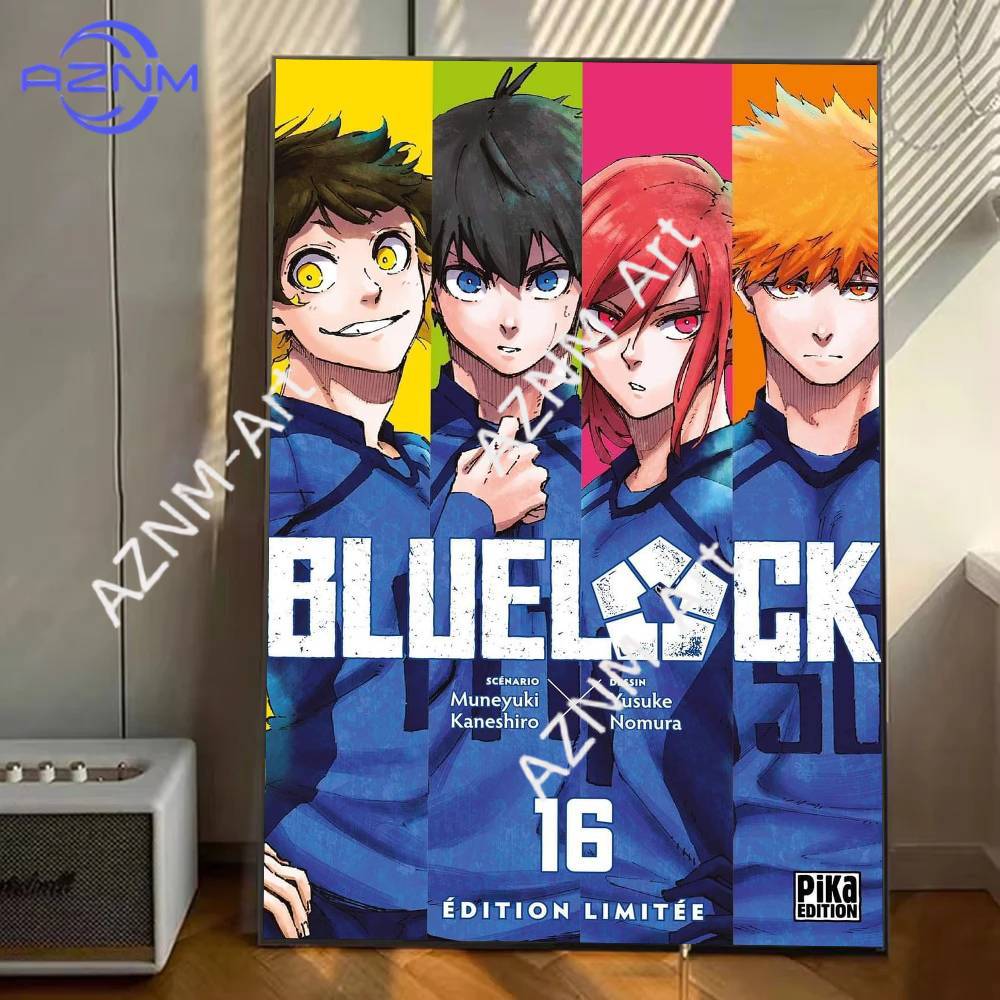 B-BLUE LOCK Isagi Yoichi Poste - Interior Design Home Decor บทวิจารณ์และราคา