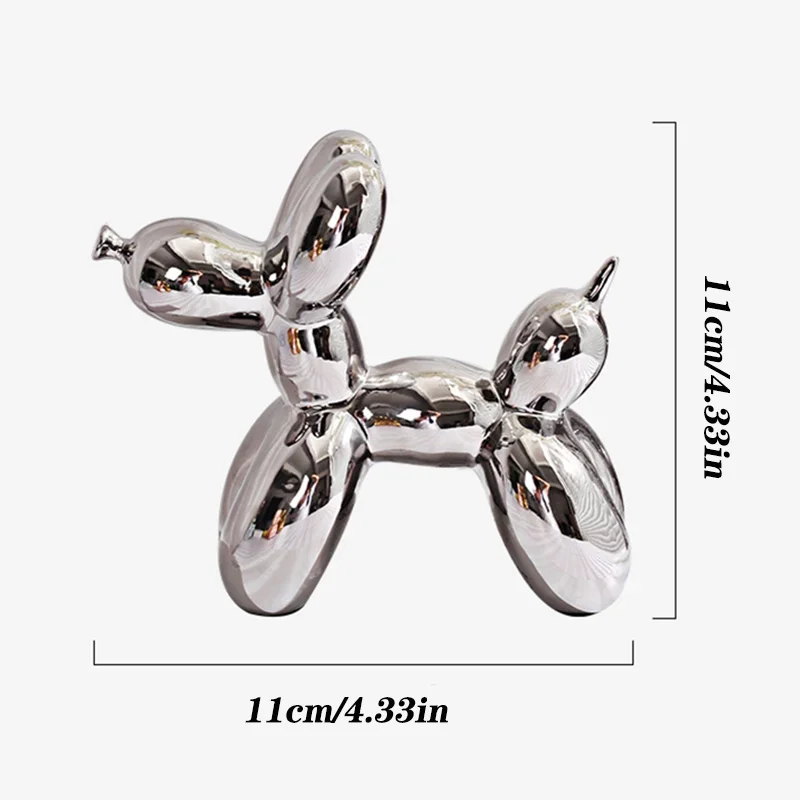 Nordic Ceramic Balloon Dog Abs - Interior Design Home Decor บทวิจารณ์และราคา