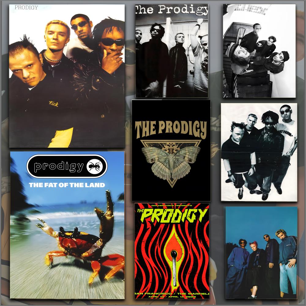 Music Band The P-Prodigy Poste - Interior Design Poster บทวิจารณ์และราคา
