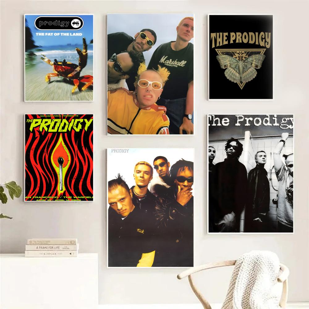 Music Band The P-Prodigy Poste - Interior Design Poster บทวิจารณ์และราคา