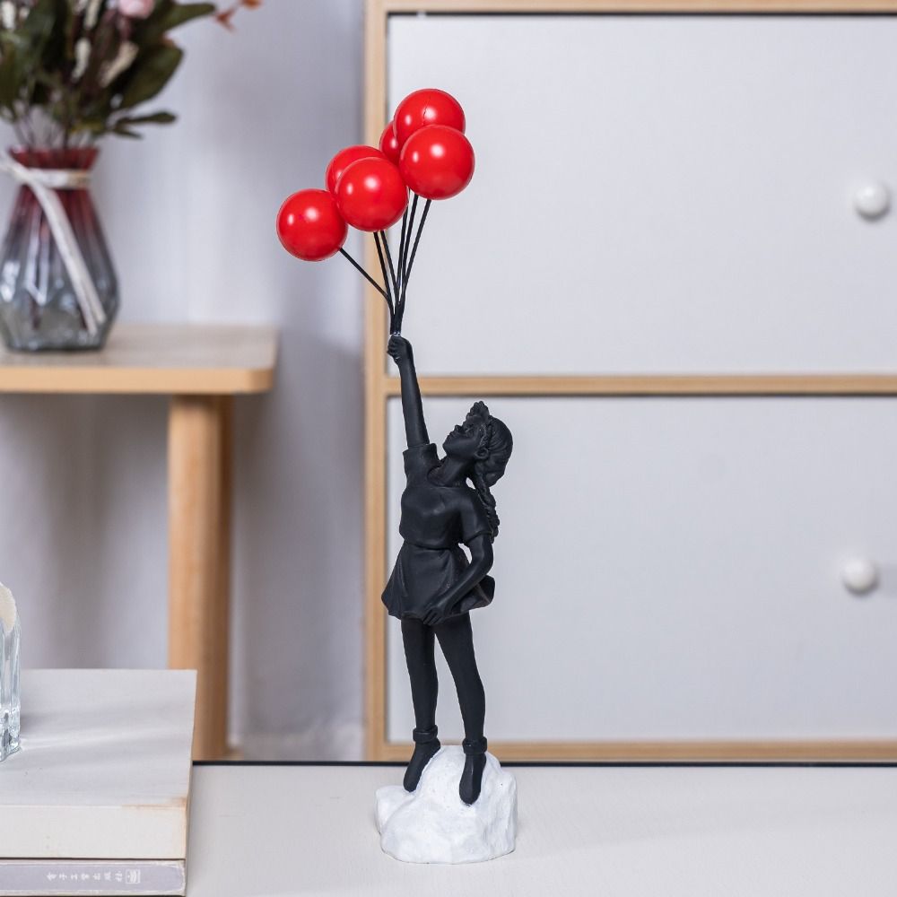 Resin Banksy Figurines for Int - Interior Design Home Decor บทวิจารณ์และราคา