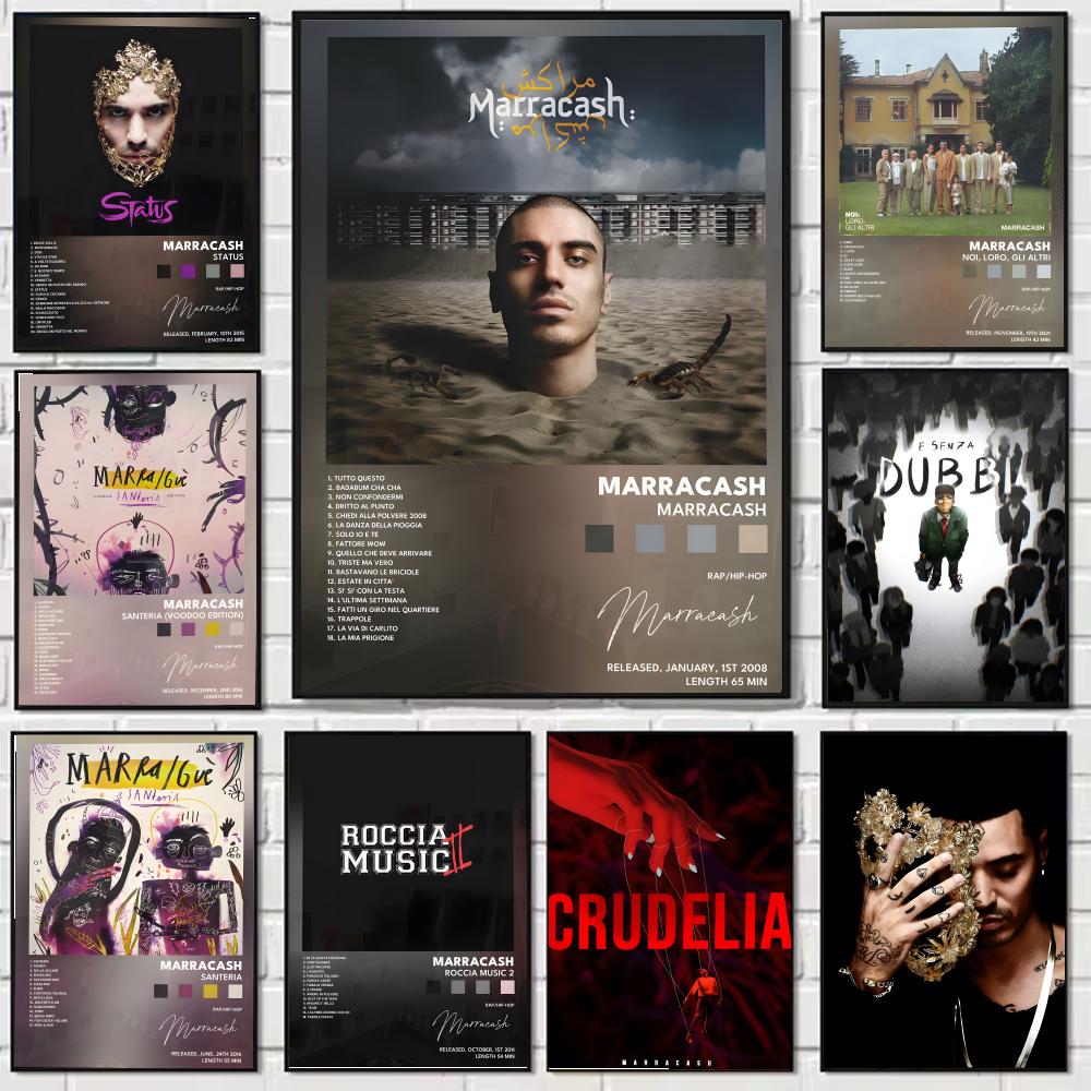 Singer M-Marracash Painting Ca - Interior Design Poster บทวิจารณ์และราคา