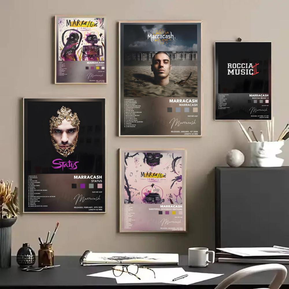 Singer M-Marracash Painting Ca - Interior Design Poster บทวิจารณ์และราคา