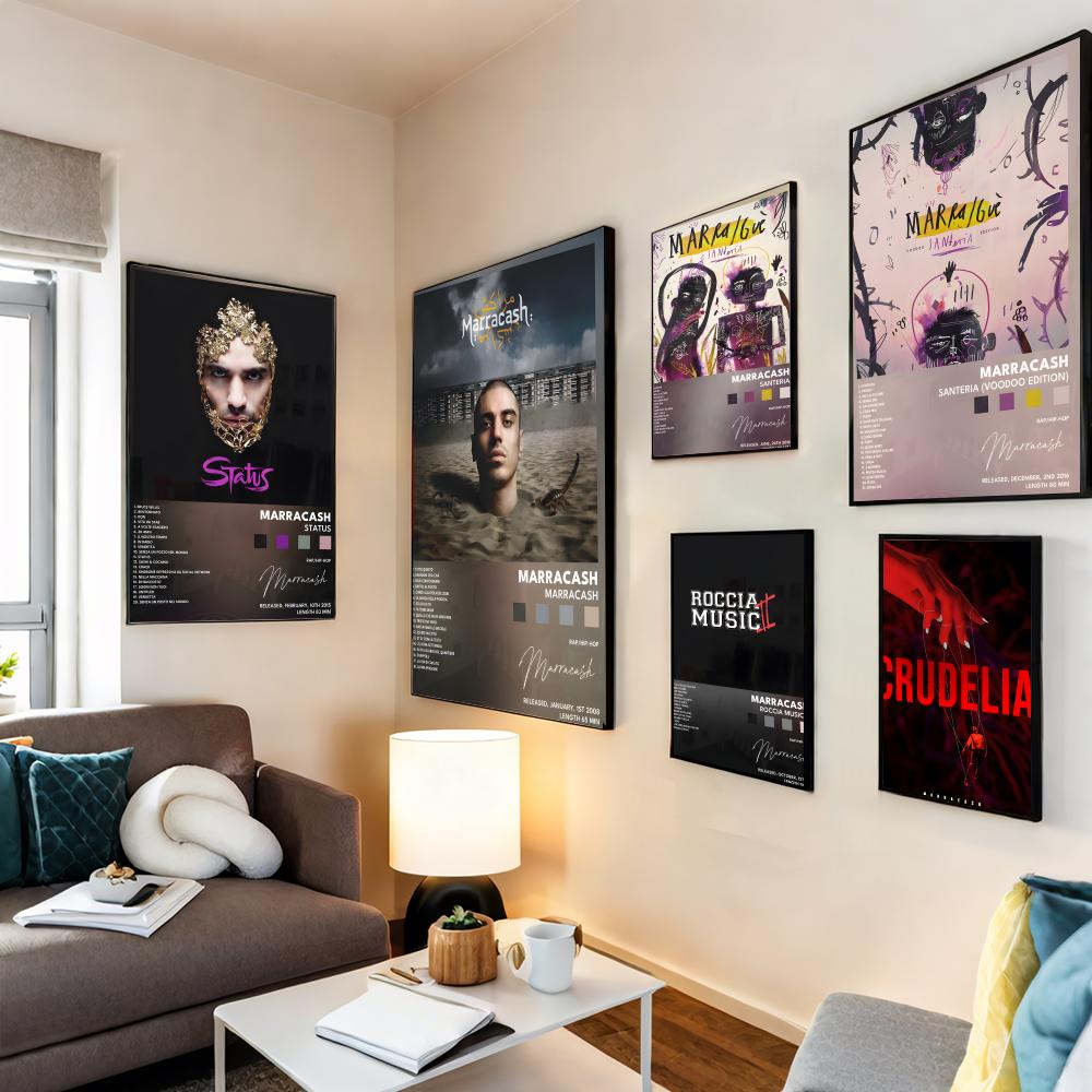 Singer M-Marracash Painting Ca - Interior Design Poster บทวิจารณ์และราคา