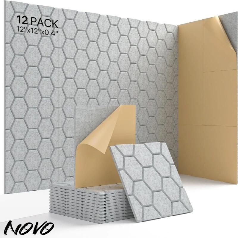 Acoustic Wall Panels Self-adhe - Wall Panel 3D Texture บทวิจารณ์และราคา