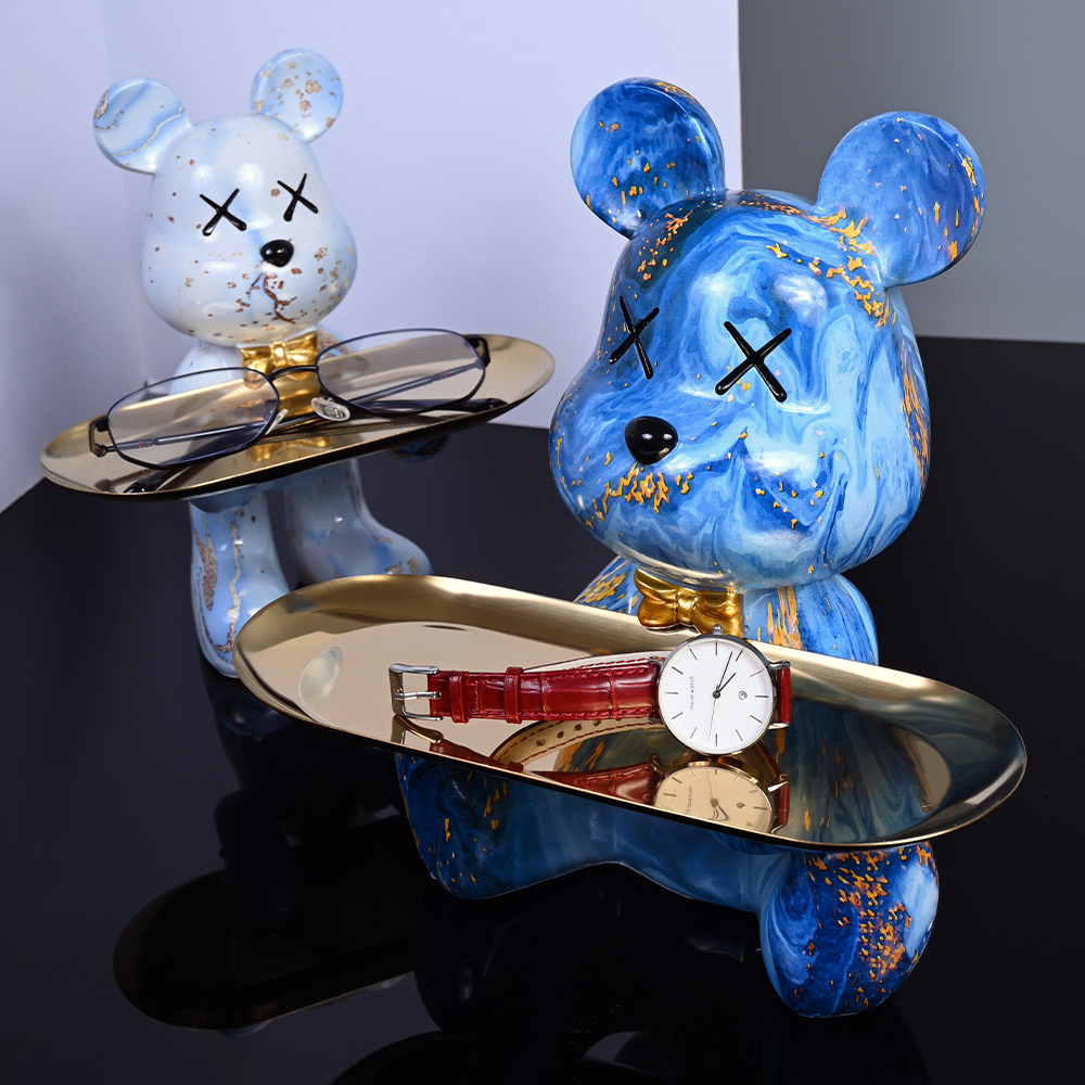 Colorful Bear Statues and Scul - Interior Design Home Decor บทวิจารณ์และราคา