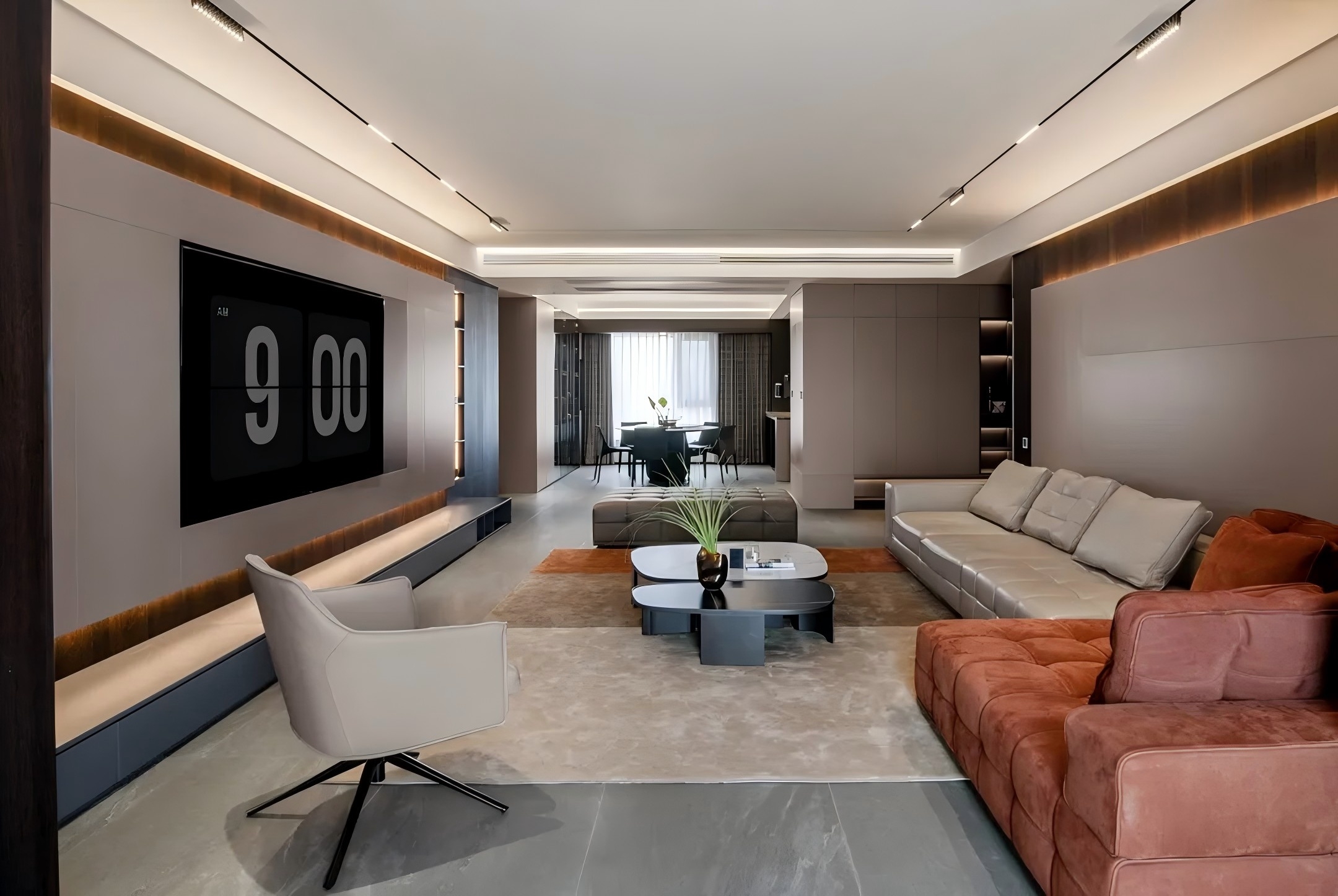 Spongde Modern Apartment 3D Re - Interior Design Graphic Design บทวิจารณ์และราคา