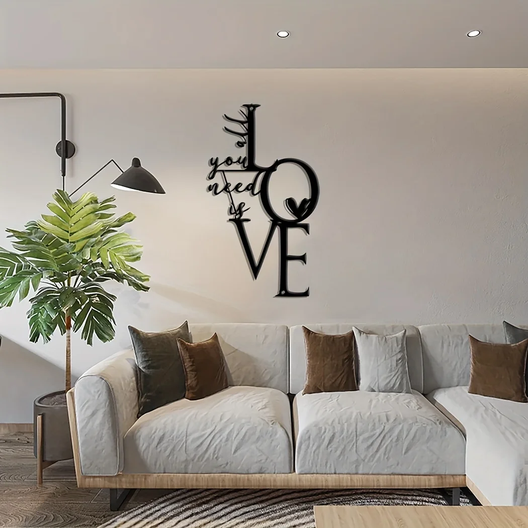 HelloYoung 1pc Metal Wall Hang - Interior Design Modern บทวิจารณ์และราคา