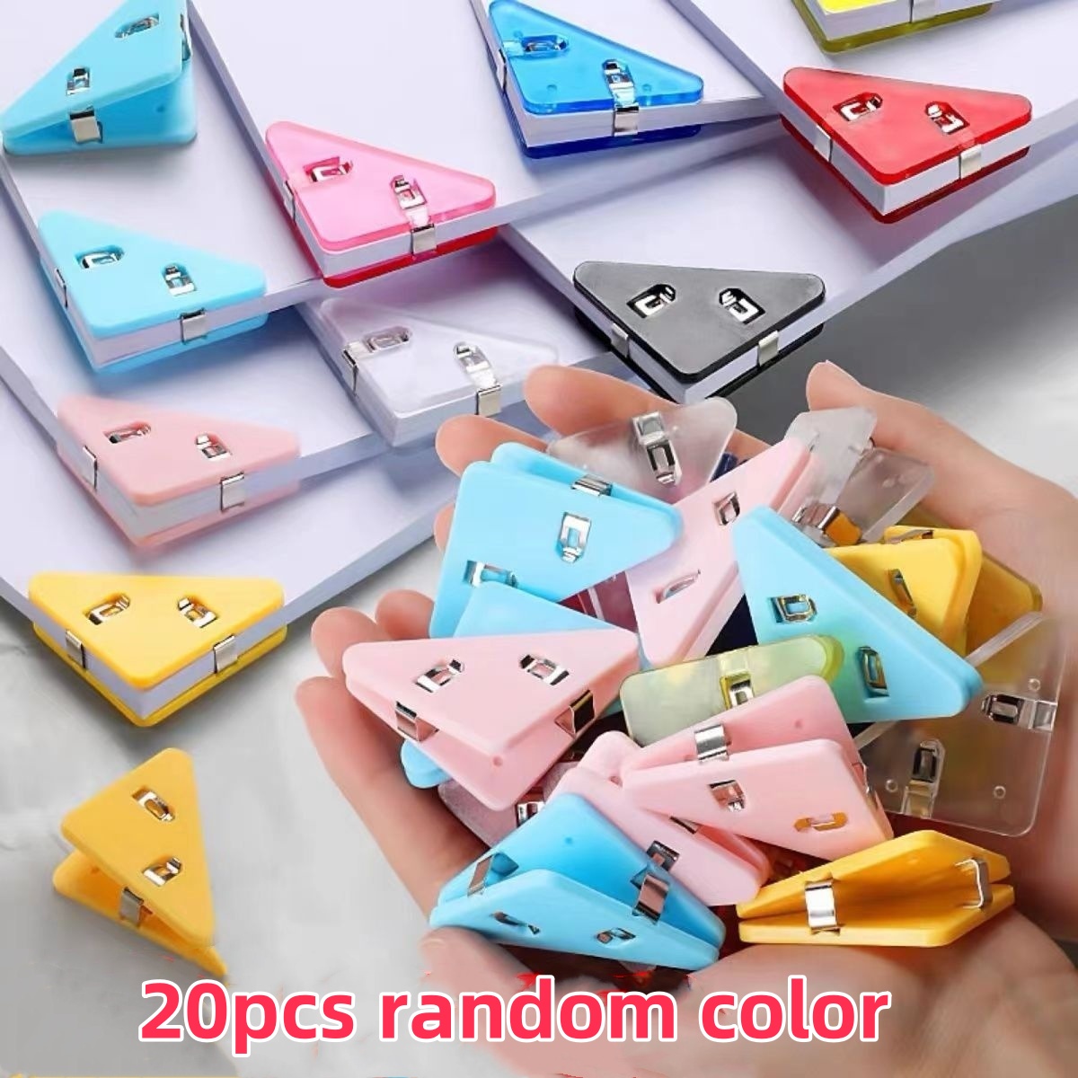 20Pcs Multicolor Geometric Des - Geometric Shelf Triangle บทวิจารณ์และราคา