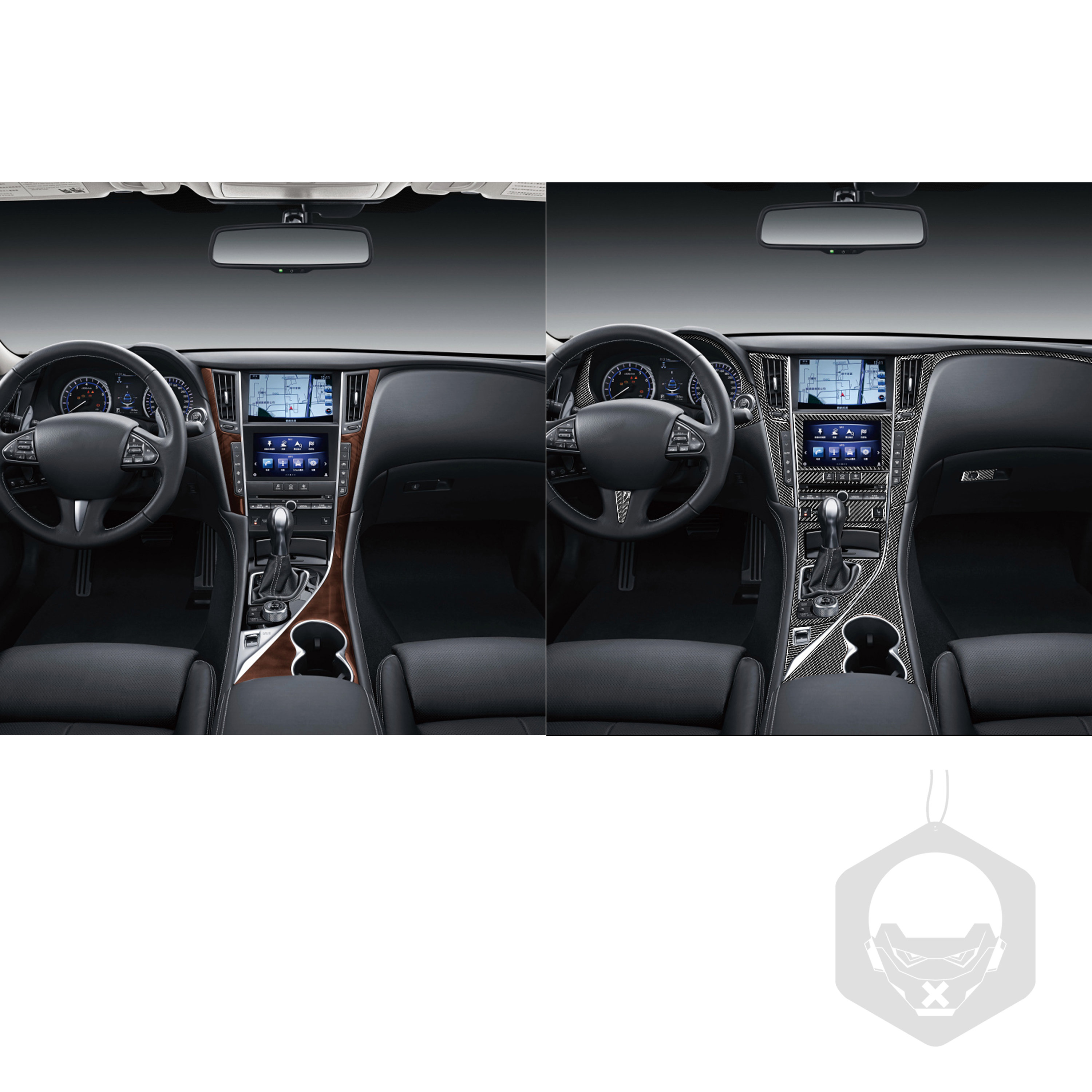 For Infiniti Q50 2014-2020 Acc - Interior Design Mood Board บทวิจารณ์และราคา