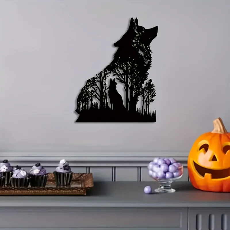 HelloYoung Wolf Decor Black Wo - Interior Design Modern บทวิจารณ์และราคา