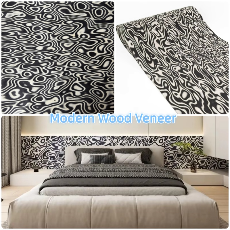 Tech Black White Graphic Wood  - Interior Design Graphic Design บทวิจารณ์และราคา