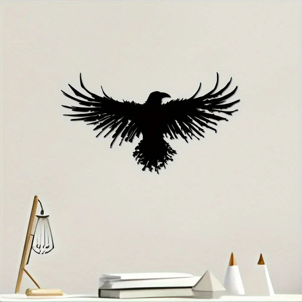 Unique Black Metal Crow Wall D - Interior Design Modern บทวิจารณ์และราคา