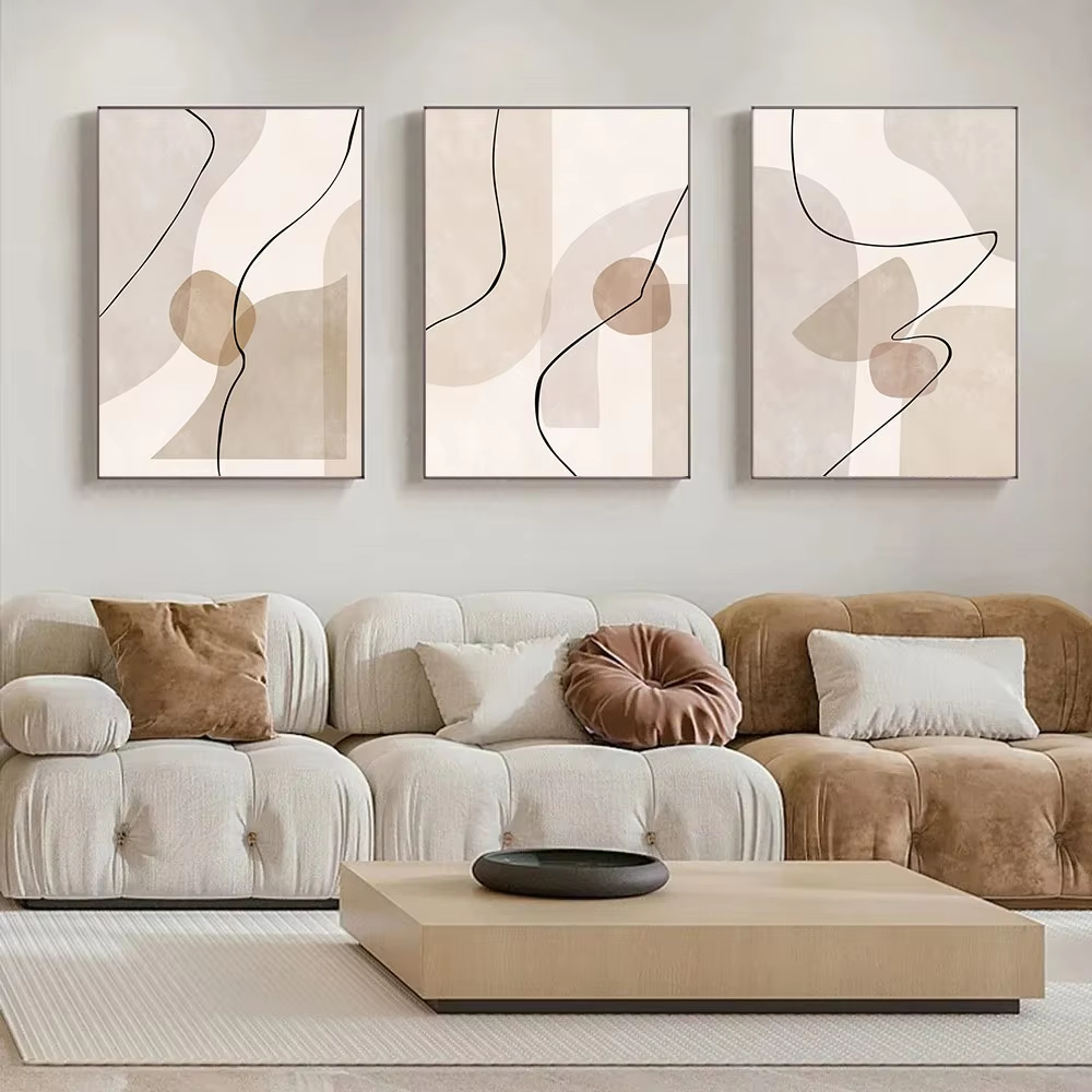 Abstract Geometry Bohemian Bei - Interior Design Modern บทวิจารณ์และราคา