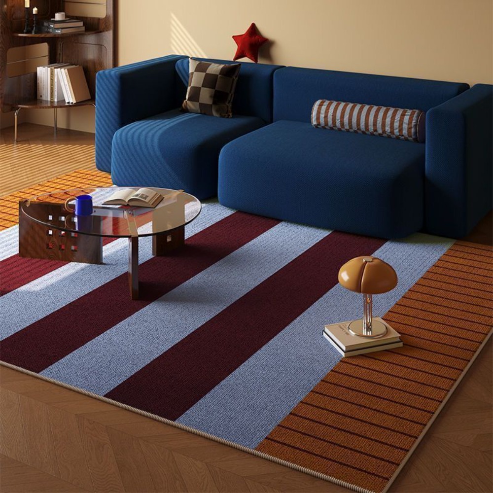Modern Stripe Pattern Carpet M - Interior Design Retail บทวิจารณ์และราคา