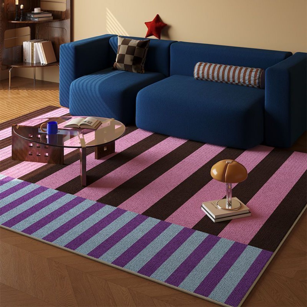 Modern Stripe Pattern Carpet M - Interior Design Retail บทวิจารณ์และราคา