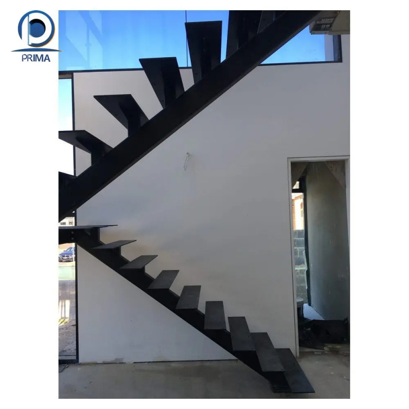 custom.Single Stringer Stairca - Interior Design Modern บทวิจารณ์และราคา