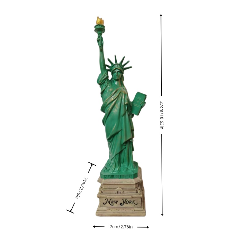 Statue of Liberty resin Statue - Interior Design Home Decor บทวิจารณ์และราคา