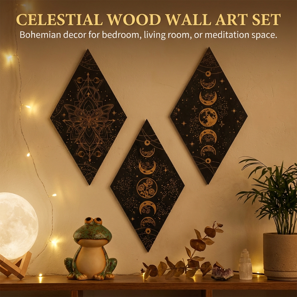 Geometric Wall Shelf Diamond T - Geometric Shelf Triangle บทวิจารณ์และราคา