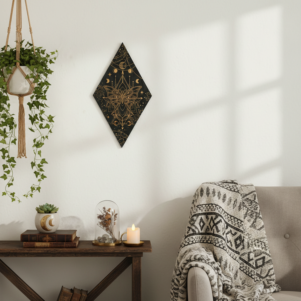 Geometric Wall Shelf Diamond T - Geometric Shelf Triangle บทวิจารณ์และราคา