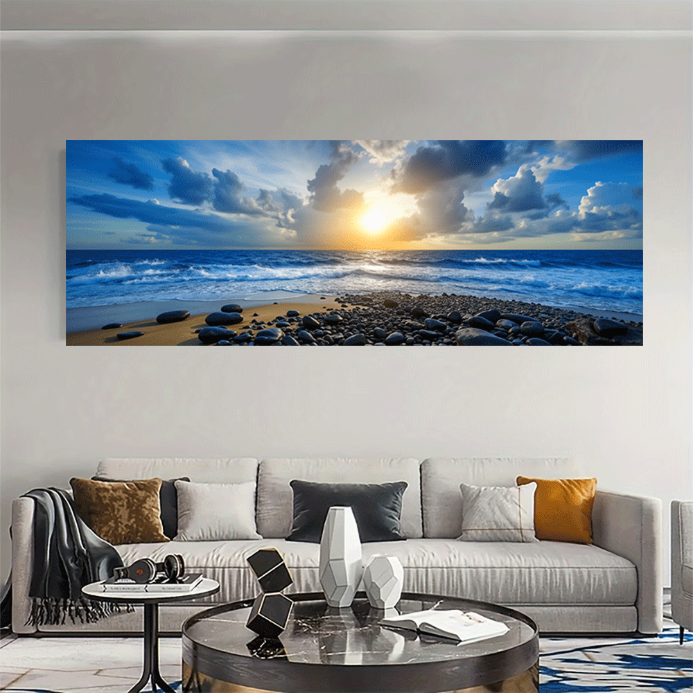 1PC-Canvas poster Unframed Oce - Interior Design Home Decor บทวิจารณ์และราคา