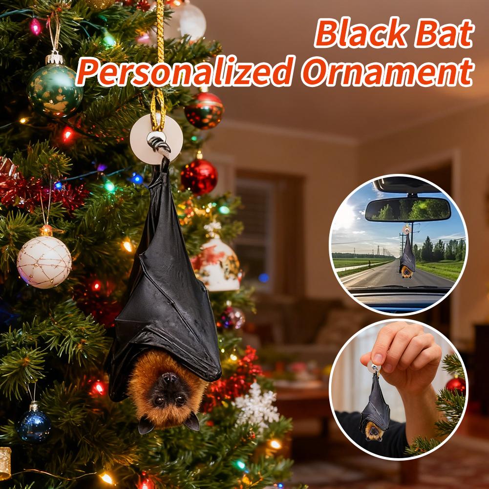 Black Bat Personalized Ornamen - Interior Design Home Decor บทวิจารณ์และราคา
