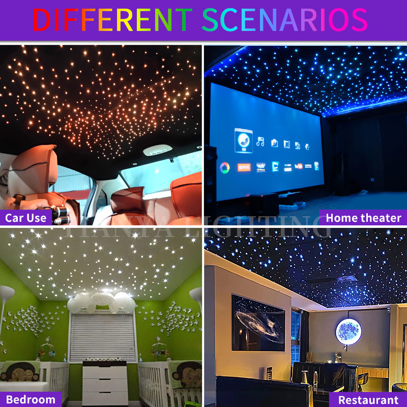 16W Twinkle Starry Sky Car Sta - Interior Design Home Decor บทวิจารณ์และราคา