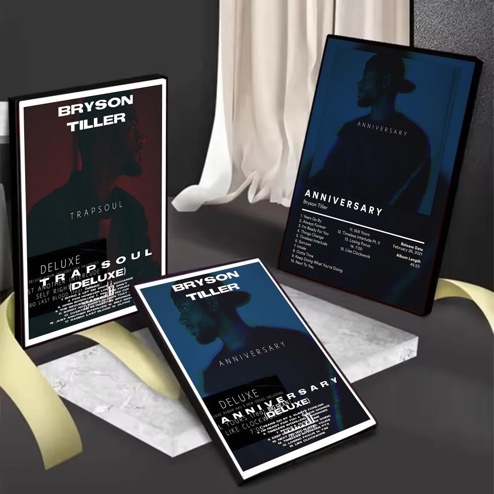 B-Bryson Tiller Rapper Album P - Interior Design Poster บทวิจารณ์และราคา