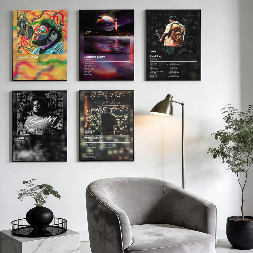 Emotional Rap R-Rod Wave Poste - Interior Design Poster บทวิจารณ์และราคา