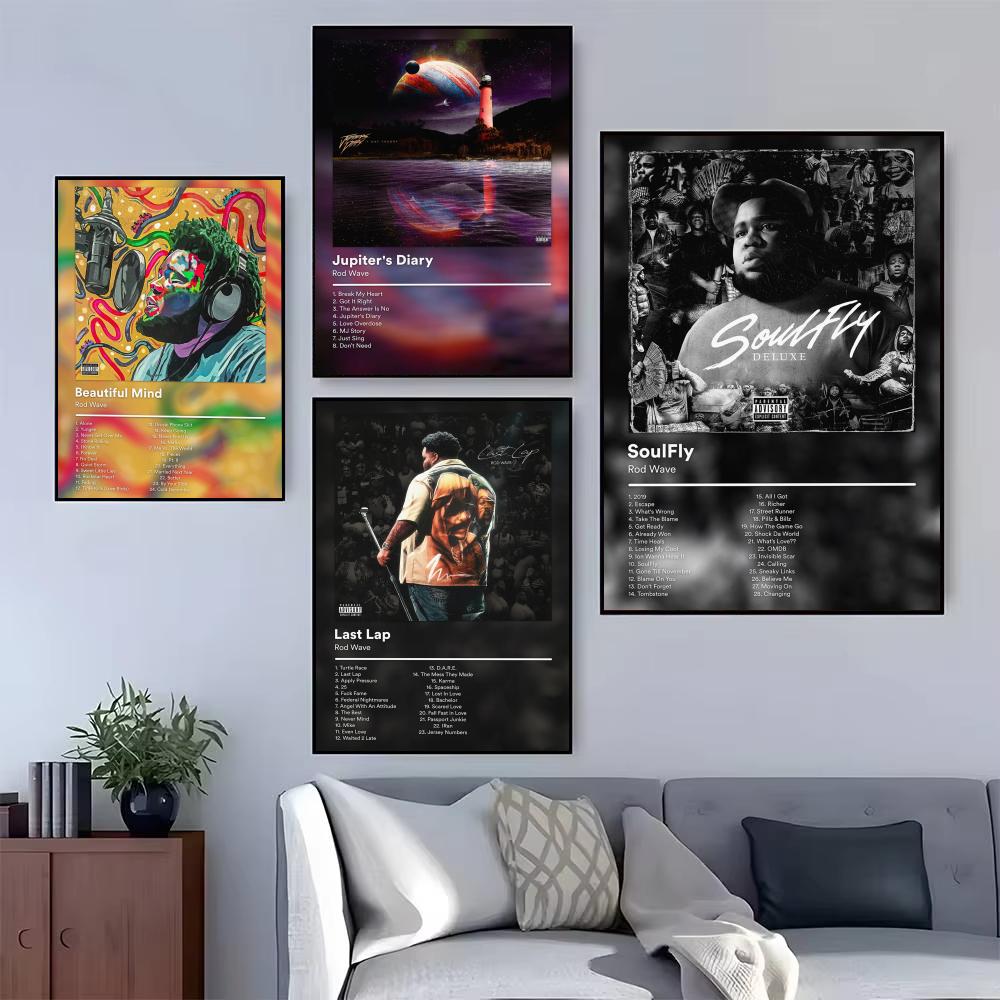 Emotional Rap R-Rod Wave Poste - Interior Design Poster บทวิจารณ์และราคา