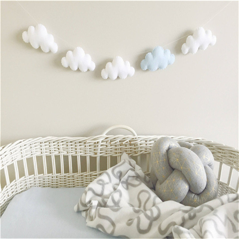 Nordic Felt Cloud Garlands Str - Interior Design Modern บทวิจารณ์และราคา
