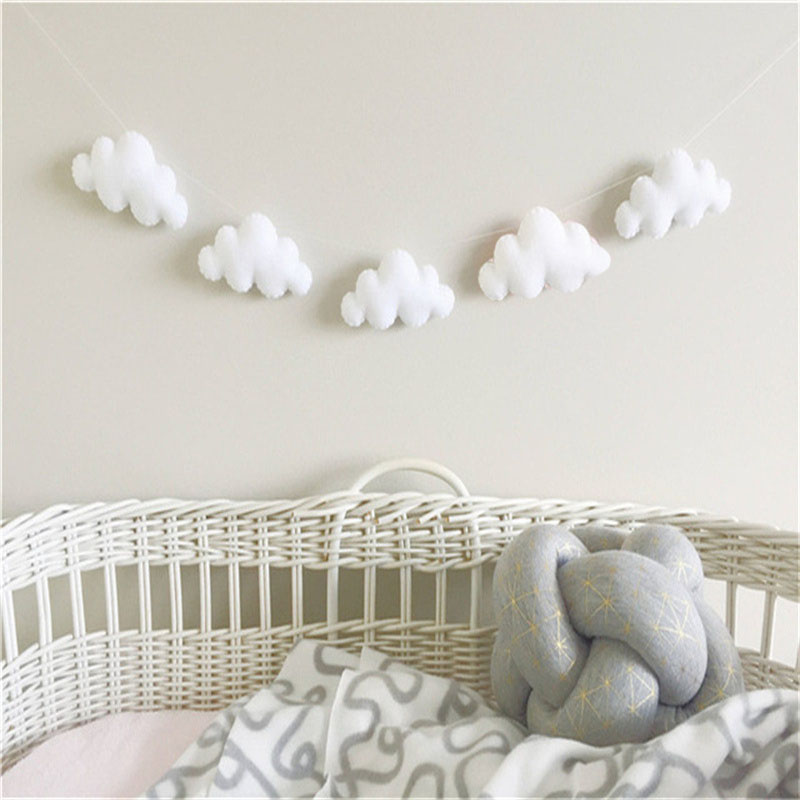 Nordic Felt Cloud Garlands Str - Interior Design Modern บทวิจารณ์และราคา